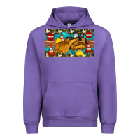 Tulip bulldozer sippy Urban Hoodie - Artiststas