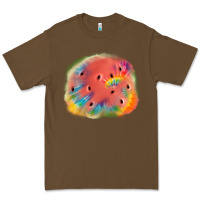 Cacao tie die watermelon Premium Tee - JahusDesignShop