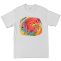 Dove Grey tie die watermelon Premium Tee - JahusDesignShop