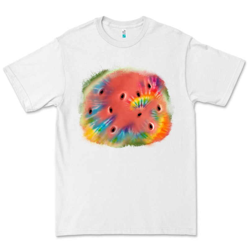 Tie Die Watermelon Premium Tee by JahusDesignShop | Teevron