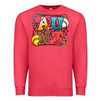 Cardinal Baseball and Softball aunt leopard frame Premium Sweatshirt - LillyAllenDesigns