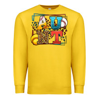 Lemon Baseball and Softball aunt leopard frame Premium Sweatshirt - LillyAllenDesigns