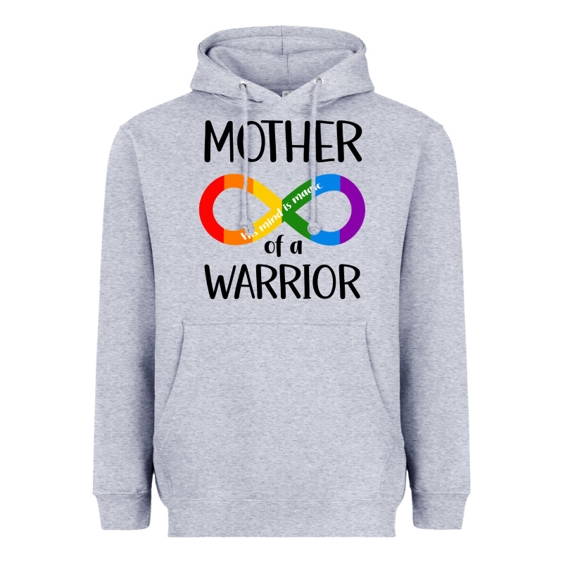 Mother Of Warrior Heavyweight Hoodie by CowhideDigitalArt | Teevron