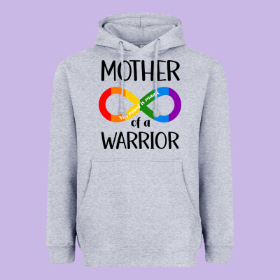 Mother Of Warrior Heavyweight Hoodie Designed By Cowhidedigitalart