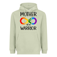 Matcha Mother Of Warrior Heavyweight Hoodie - CowhideDigitalArt