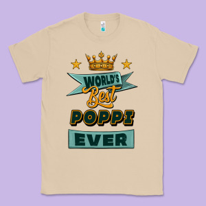 World's Best Poppi Ever Classic Tee Designed By Jasminsmagicworld