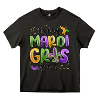 Asphalt happy mardi gras y'all Heavy Core Tee - MaliasSmallBusiness