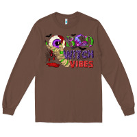 Chestnut Bad witch vibes Long Sleeve Tee - NancyCooperArtShop