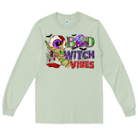 Matcha Bad witch vibes Long Sleeve Tee - NancyCooperArtShop