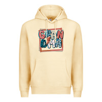 Pina Colada 4th of July grandma with lightning bolt Premium Hoodie - FaDigitalArtStudio