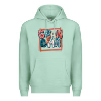 Seafoam 4th of July grandma with lightning bolt Premium Hoodie - FaDigitalArtStudio