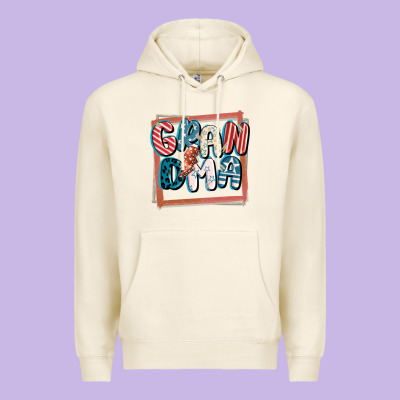 4th Of July Grandma With Lightning Bolt Premium Hoodie Designed By Fadigitalartstudio