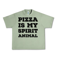 Oil Green Pizza Is My Spirit Animal Urban Heavy Tee - Bettercallsaul