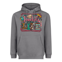 Storm Teacher life leopard frame Heavyweight Hoodie - LillyAllenDesigns