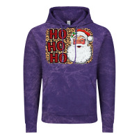 Cloud Purple Ho Ho Ho Santa Vintage Hoodie - Bettercallsaul