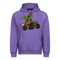 Monster Truck And T Rex Dinosaur Urban Hoodie | Teevron