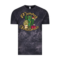 Cloud Black Cactus Christmas Vintage Tee - Bettercallsaul
