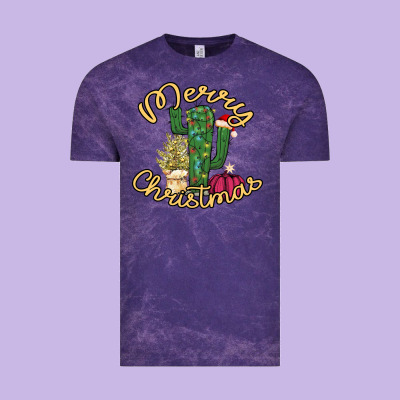 Cactus Christmas Vintage Tee Designed By Bettercallsaul