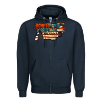 Navy Memorial Day honor and remember Zipper Hoodie - FaDigitalArtStudio