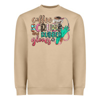 Coffee Scrubs And Rubber Gloves Heavyweight Sweatshirt | Teevron