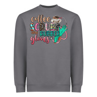 Storm coffee scrubs and rubber gloves Heavyweight Sweatshirt - CowGirlArtShop
