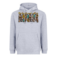Heather Grey my favorite peoplle call me mama Heavyweight Hoodie - CowhideDigitalArt