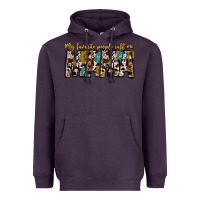Plum my favorite peoplle call me mama Heavyweight Hoodie - CowhideDigitalArt