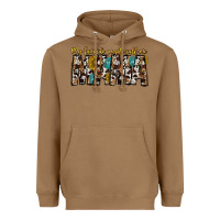 Toasted Coconut my favorite peoplle call me mama Heavyweight Hoodie - CowhideDigitalArt