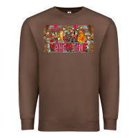 Chestnut Nach Valentine Premium Sweatshirt - CowhideDigitalArt