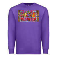 Purple Nach Valentine Premium Sweatshirt - CowhideDigitalArt