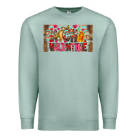 Seafoam Nach Valentine Premium Sweatshirt - CowhideDigitalArt