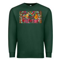 Sports Green Nach Valentine Premium Sweatshirt - CowhideDigitalArt