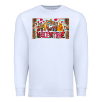 White Nach Valentine Premium Sweatshirt - CowhideDigitalArt