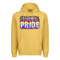 Antique Gold Happy pride Premium Hoodie - FaDigitalArtStudio