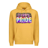 Mustard Happy pride Premium Hoodie - FaDigitalArtStudio