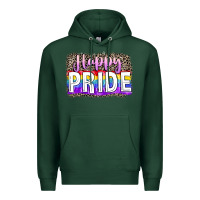 Sports Green Happy pride Premium Hoodie - FaDigitalArtStudio