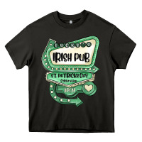 Asphalt st patricks day ırısh pub Heavy Core Tee - MaliasSmallBusiness