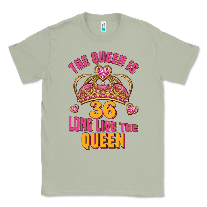 The Queen Is 36 Long Live The Queen Classic Tee by Jasminsmagicworld | Teevron