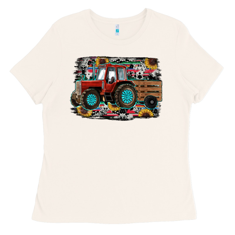 Western Tracktor Ladies Tee by RanaPortraitStore | Teevron