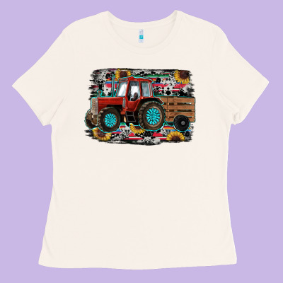 Western Tracktor Ladies Tee Designed By Ranaportraitstore