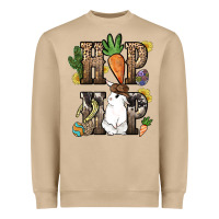Mushroom Hip hop Easter Bunny Easter Day Heavyweight Sweatshirt - HowdyJamesFarm