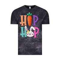 Cloud Black hip hop easter girls toddlers kids leopard bunny Vintage Tee - Bettercallsaul