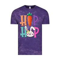 Cloud Purple hip hop easter girls toddlers kids leopard bunny Vintage Tee - Bettercallsaul