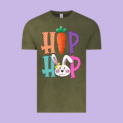 Hip Hop Easter Girls Toddlers Kids Leopard Bunny Vintage Tee Designed By Bettercallsaul