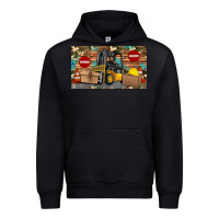 Black forklift sippy Urban Hoodie - Artiststas