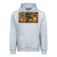 Heather Grey forklift sippy Urban Hoodie - Artiststas