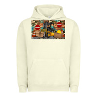 Pigment Pistachio forklift sippy Urban Hoodie - Artiststas