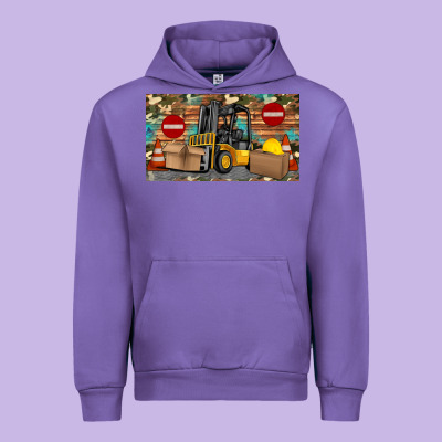 Forklift Sippy Urban Hoodie Designed By Artiststas