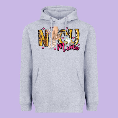 Nicu Mama Heavyweight Hoodie Designed By Cowhidedigitalart