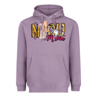 Lavender Nicu Mama Heavyweight Hoodie - CowhideDigitalArt